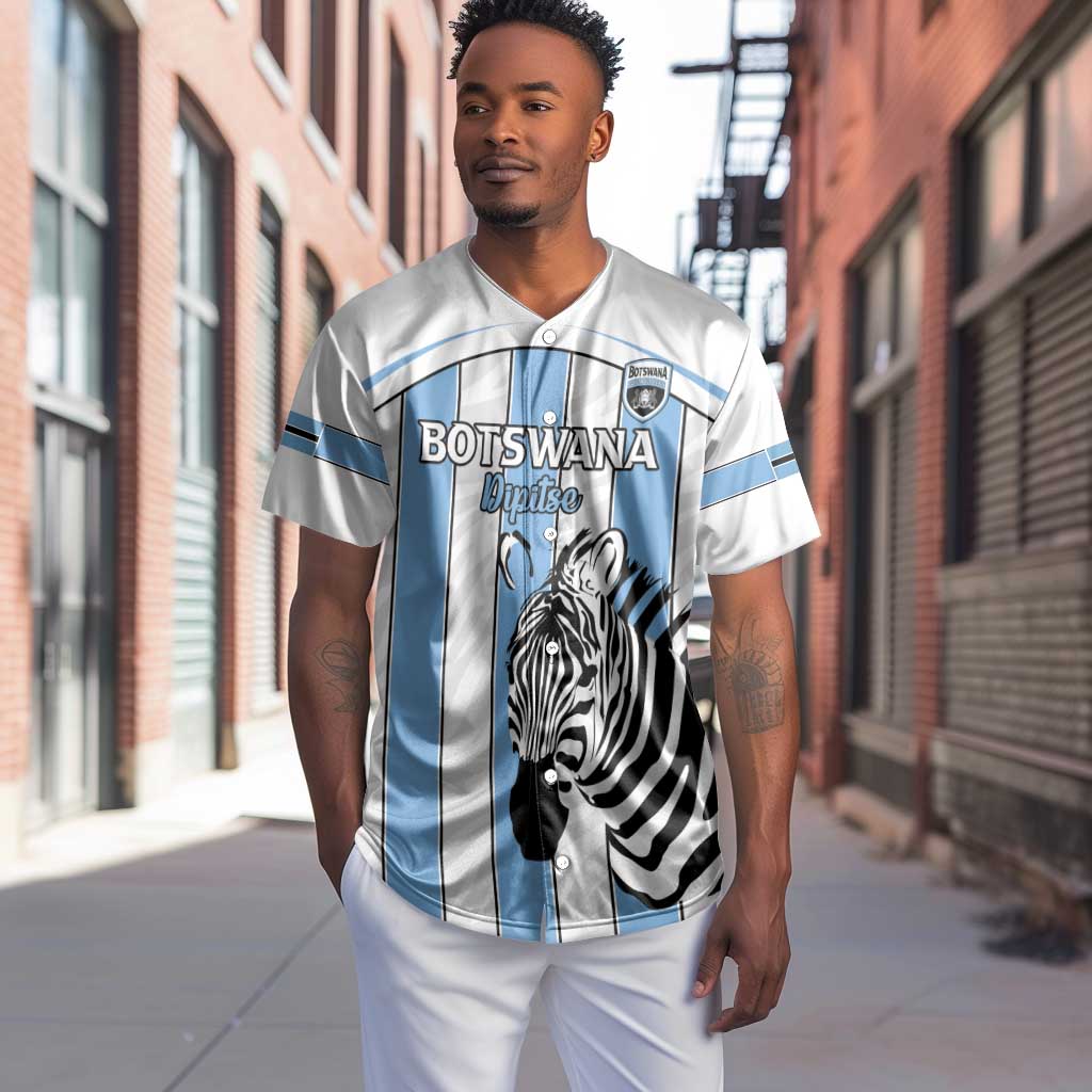 Custom Lefatshe la Botswana Football Baseball Jersey Come On Dipitse