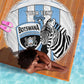 Custom Lefatshe la Botswana Football Beach Blanket Come On Dipitse