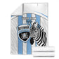 Custom Lefatshe la Botswana Football Blanket Come On Dipitse