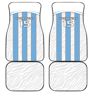 Custom Lefatshe la Botswana Football Car Mats Come On Dipitse