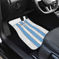 Custom Lefatshe la Botswana Football Car Mats Come On Dipitse
