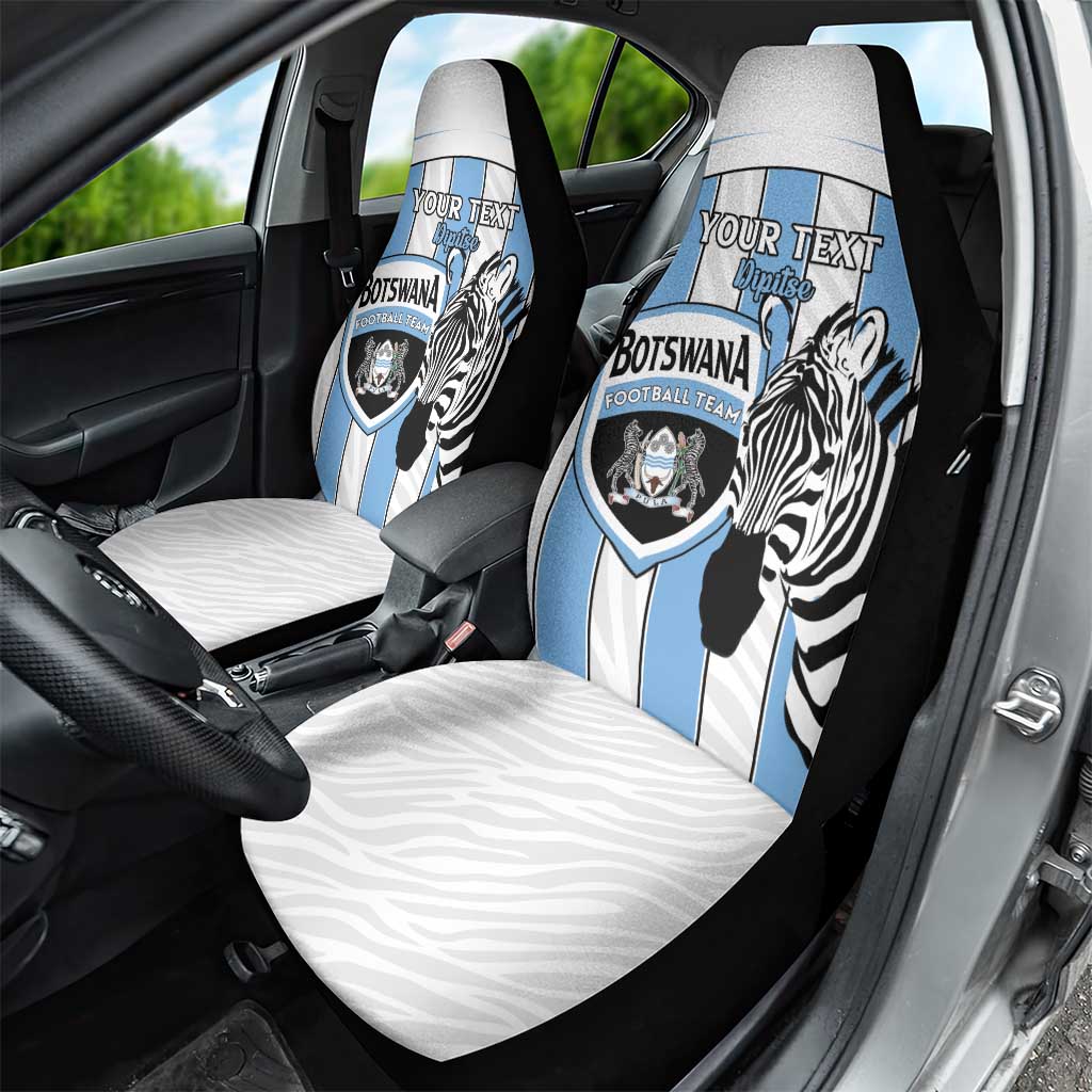 Custom Lefatshe la Botswana Football Car Seat Cover Come On Dipitse