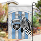 Custom Lefatshe la Botswana Football Garden Flag Come On Dipitse