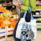 Custom Lefatshe la Botswana Football Grocery Bag Come On Dipitse