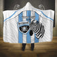 Custom Lefatshe la Botswana Football Hooded Blanket Come On Dipitse