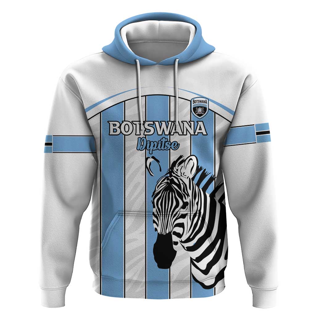 Custom Lefatshe la Botswana Football Hoodie Come On Dipitse