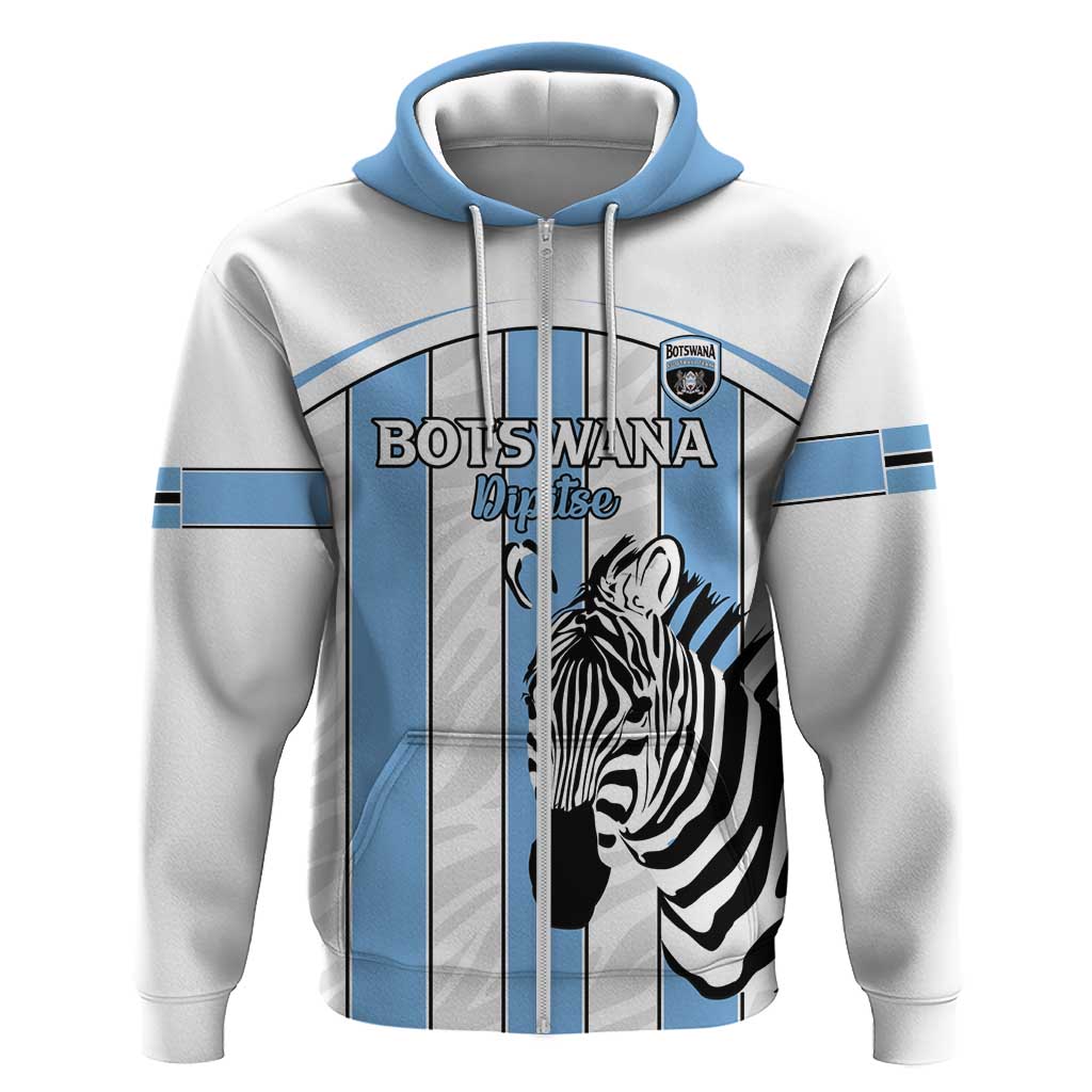 Custom Lefatshe la Botswana Football Hoodie Come On Dipitse