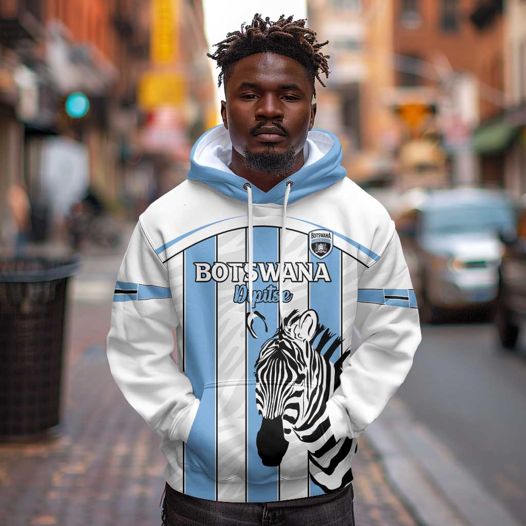 Custom Lefatshe la Botswana Football Hoodie Come On Dipitse