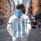 Custom Lefatshe la Botswana Football Hoodie Come On Dipitse