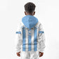 Custom Lefatshe la Botswana Football Kid Hoodie Come On Dipitse