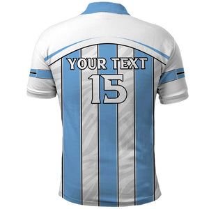Custom Lefatshe la Botswana Football Polo Shirt Come On Dipitse