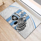 Custom Lefatshe la Botswana Football Rubber Doormat Come On Dipitse