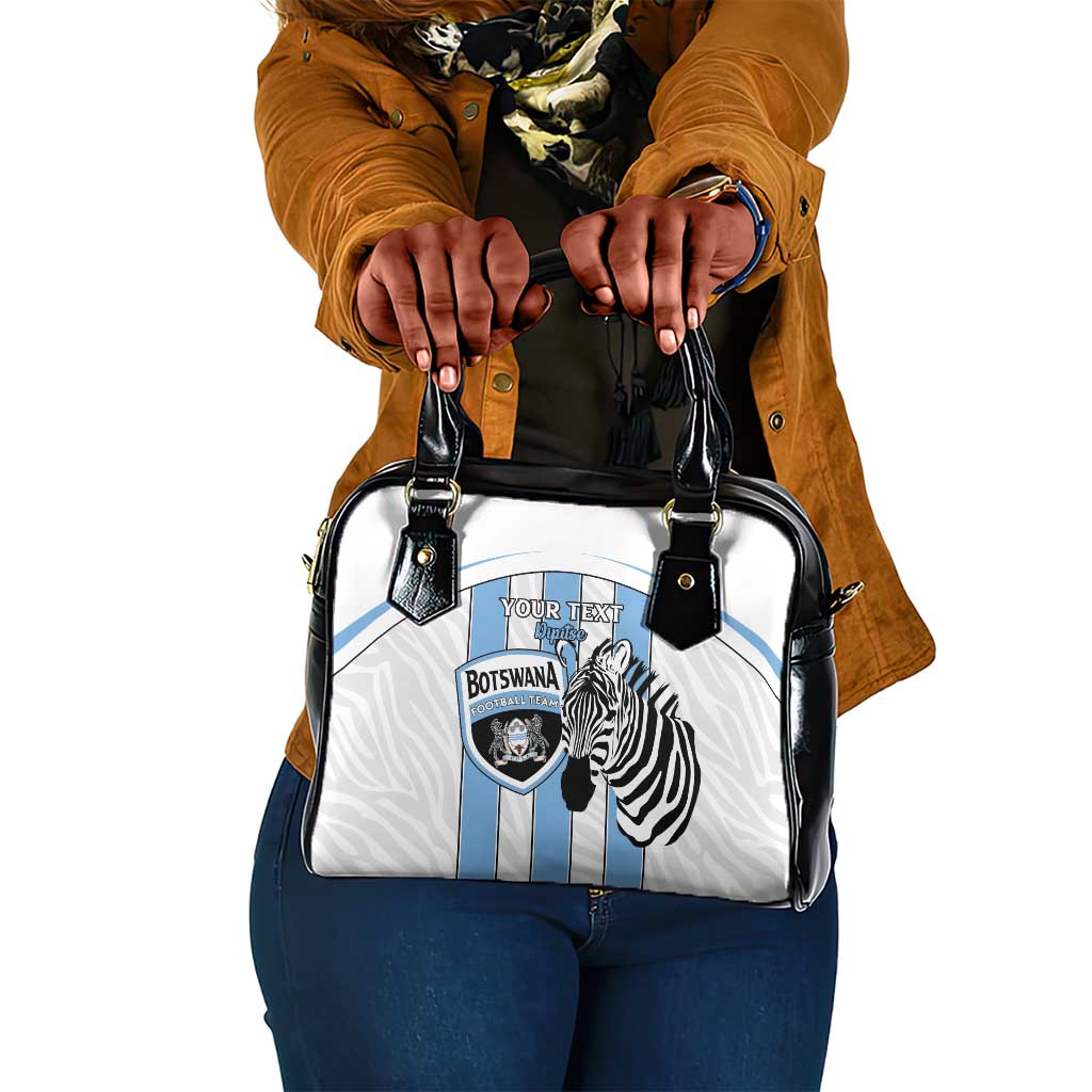 Custom Lefatshe la Botswana Football Shoulder Handbag Come On Dipitse