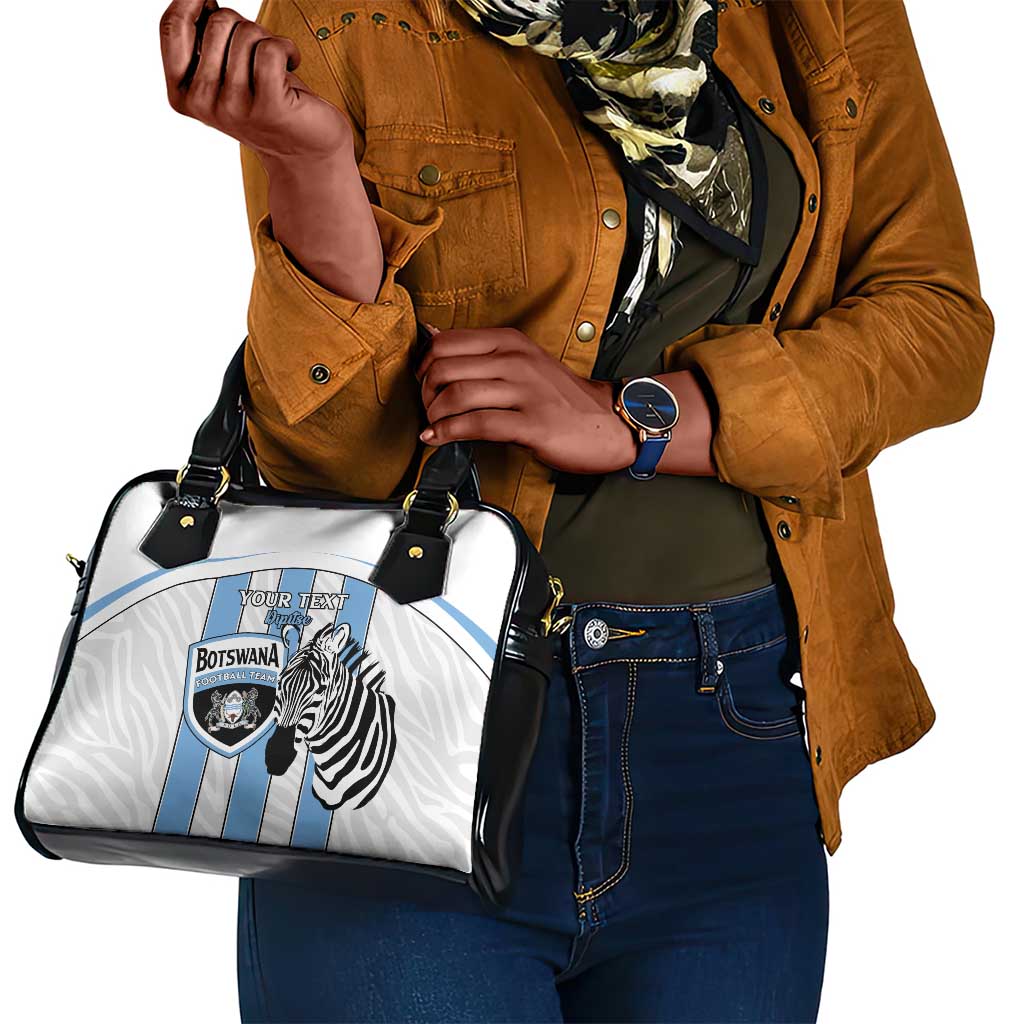 Custom Lefatshe la Botswana Football Shoulder Handbag Come On Dipitse