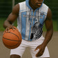 Custom Lefatshe la Botswana Football Sleeveless Zip Hoodie Come On Dipitse - African Pride