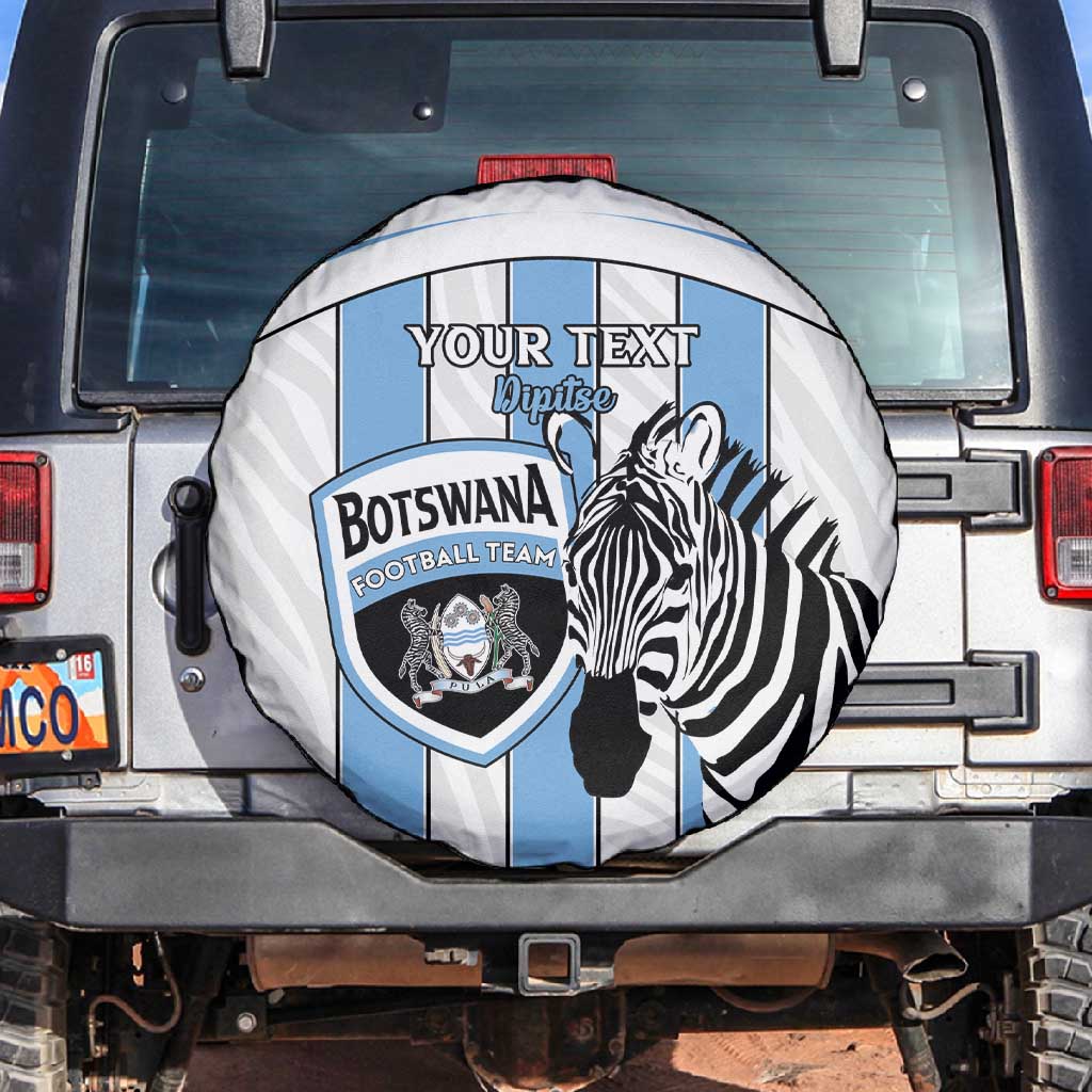 Custom Lefatshe la Botswana Football Spare Tire Cover Come On Dipitse