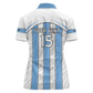 Custom Lefatshe la Botswana Football Women Polo Shirt Come On Dipitse