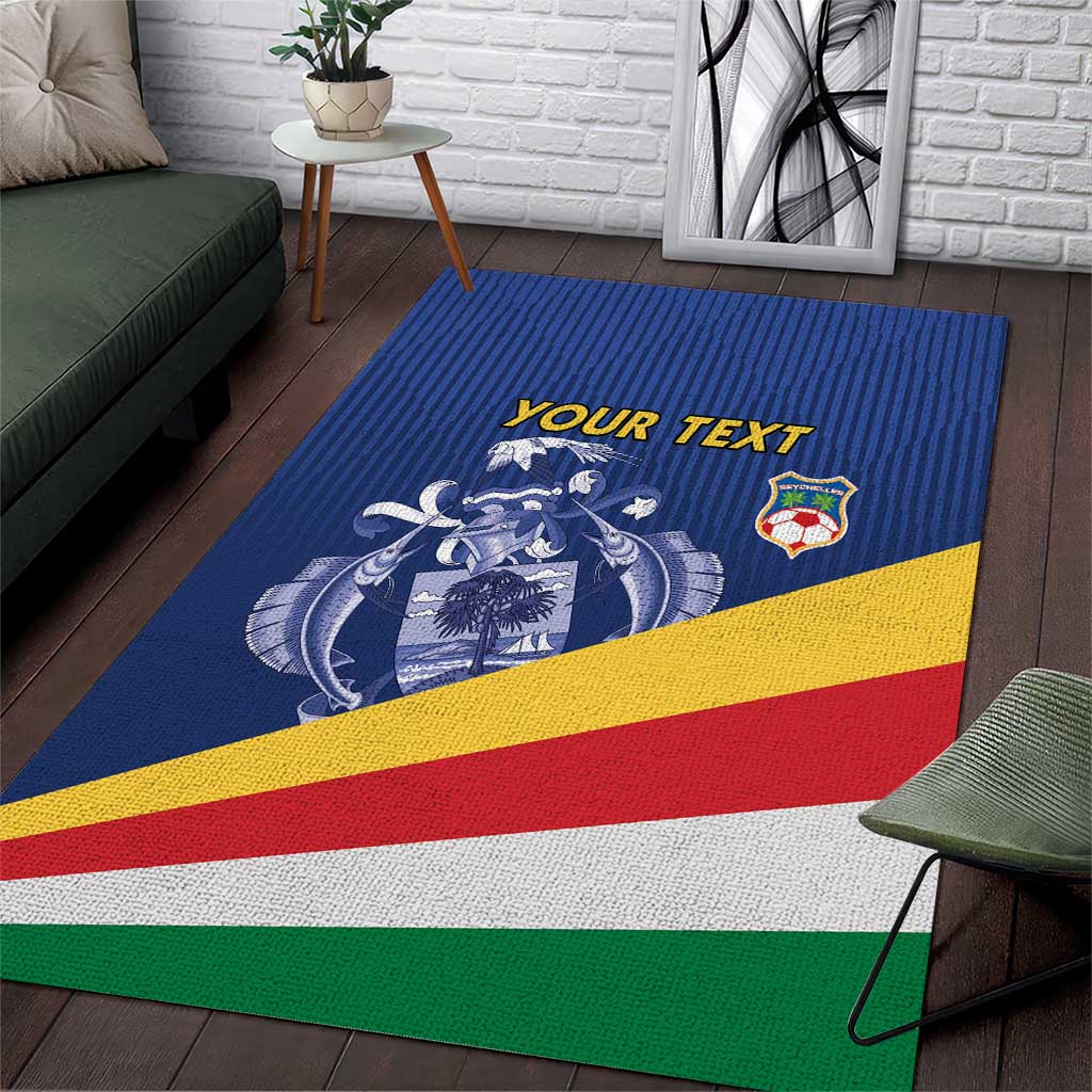 Custom Seychelles Beach Soccer 2025 Area Rug Go Champions Sesel