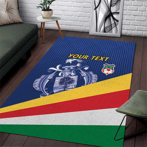 Custom Seychelles Beach Soccer 2025 Area Rug Go Champions Sesel
