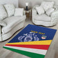 Custom Seychelles Beach Soccer 2025 Area Rug Go Champions Sesel
