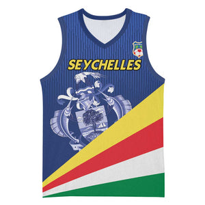 Custom Seychelles Beach Soccer 2025 Basketball Jersey Go Champions Sesel - African Pride