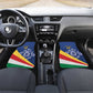 Custom Seychelles Beach Soccer 2025 Car Mats Go Champions Sesel