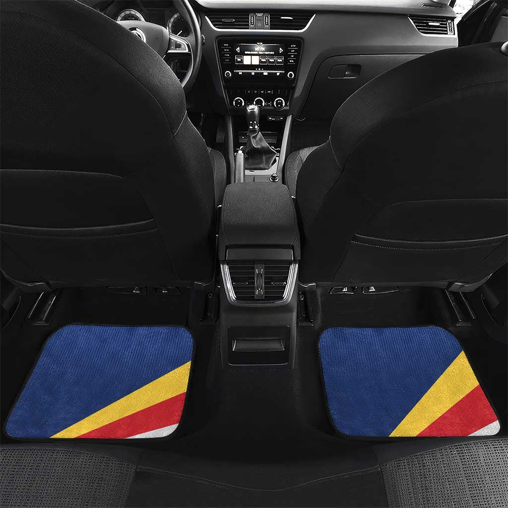 Custom Seychelles Beach Soccer 2025 Car Mats Go Champions Sesel