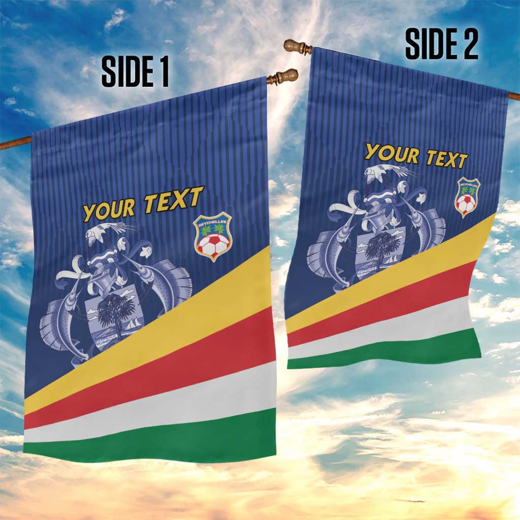 Custom Seychelles Beach Soccer 2025 Garden Flag Go Champions Sesel