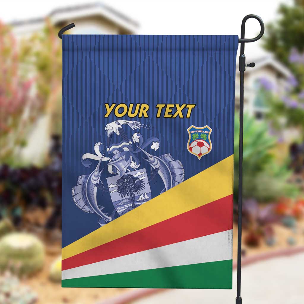 Custom Seychelles Beach Soccer 2025 Garden Flag Go Champions Sesel