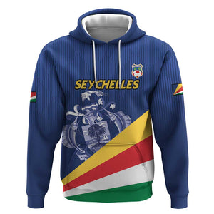 Custom Seychelles Beach Soccer 2025 Hoodie Go Champions Sesel