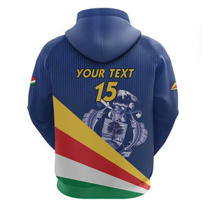 Custom Seychelles Beach Soccer 2025 Hoodie Go Champions Sesel