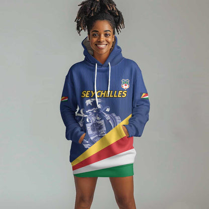 Custom Seychelles Beach Soccer 2025 Hoodie Dress Go Champions Sesel