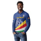Custom Seychelles Beach Soccer 2025 Long Sleeve Polo Shirt Go Champions Sesel