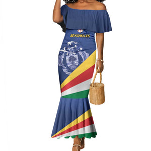 Custom Seychelles Beach Soccer 2025 Mermaid Dress Go Champions Sesel