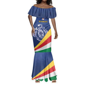 Custom Seychelles Beach Soccer 2025 Mermaid Dress Go Champions Sesel