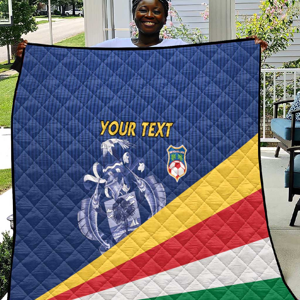 Custom Seychelles Beach Soccer 2025 Quilt Go Champions Sesel