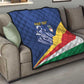 Custom Seychelles Beach Soccer 2025 Quilt Go Champions Sesel