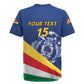 Custom Seychelles Beach Soccer 2025 Rugby Jersey Go Champions Sesel