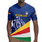 Custom Seychelles Beach Soccer 2025 Rugby Jersey Go Champions Sesel