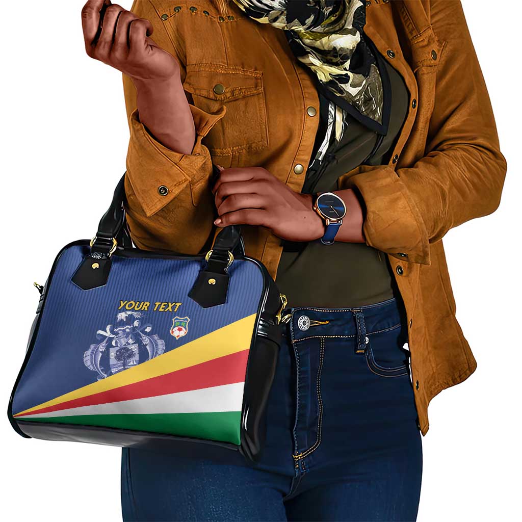 Custom Seychelles Beach Soccer 2025 Shoulder Handbag Go Champions Sesel
