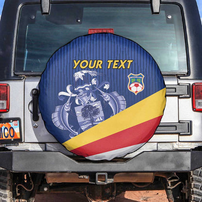 Custom Seychelles Beach Soccer 2025 Spare Tire Cover Go Champions Sesel