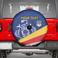 Custom Seychelles Beach Soccer 2025 Spare Tire Cover Go Champions Sesel