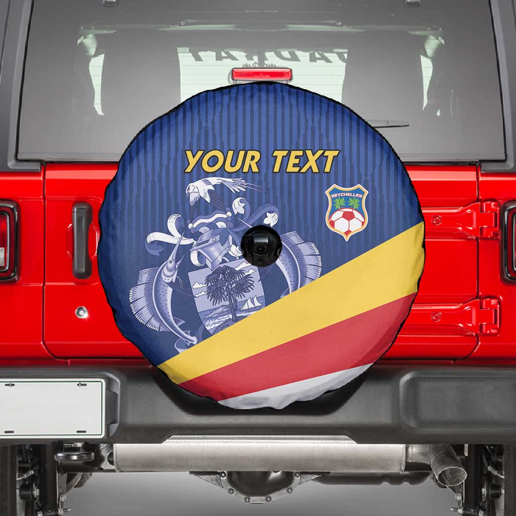 Custom Seychelles Beach Soccer 2025 Spare Tire Cover Go Champions Sesel