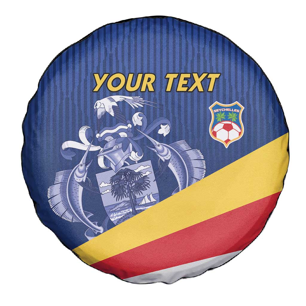 Custom Seychelles Beach Soccer 2025 Spare Tire Cover Go Champions Sesel