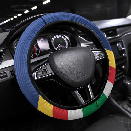 Seychelles Beach Soccer 2025 Steering Wheel Cover Go Champions Sesel