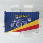 Custom Seychelles Beach Soccer 2025 Tablecloth Go Champions Sesel