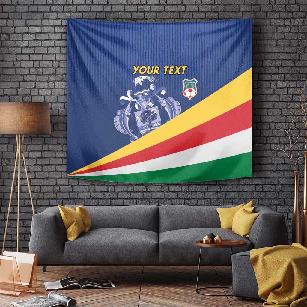 Custom Seychelles Beach Soccer 2025 Tapestry Go Champions Sesel
