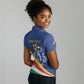 Custom Seychelles Beach Soccer 2025 Women Polo Shirt Go Champions Sesel