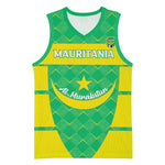 Custom Mauritania Beach Soccer 2025 Basketball Jersey Allez Al-Murabitun - African Pride