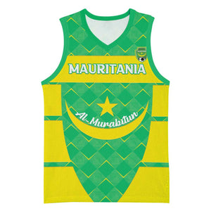 Custom Mauritania Beach Soccer 2025 Basketball Jersey Allez Al-Murabitun - African Pride
